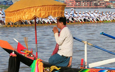 เทศกาลน้ำของประเทศกัมพูช